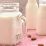 Cómo hacer leche de almendras
