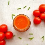 Salsa de tomate para enchiladas