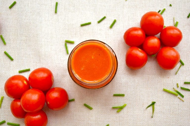 Salsa de tomate para enchiladas