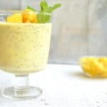 Pudding vegano de mango y chía