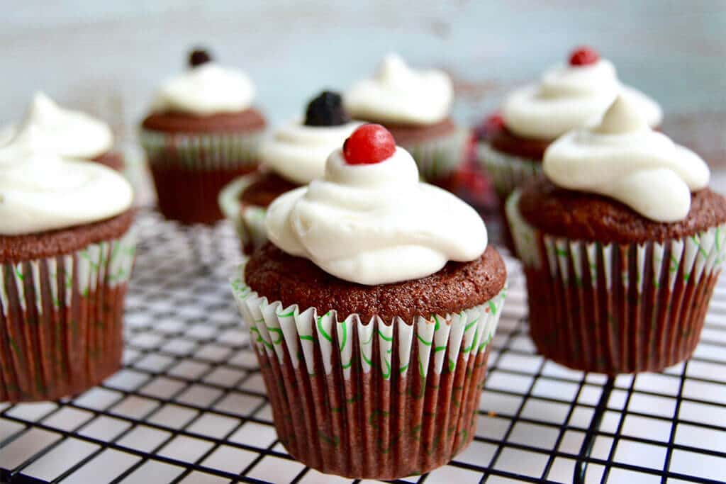 cupcakes veganas red velvet