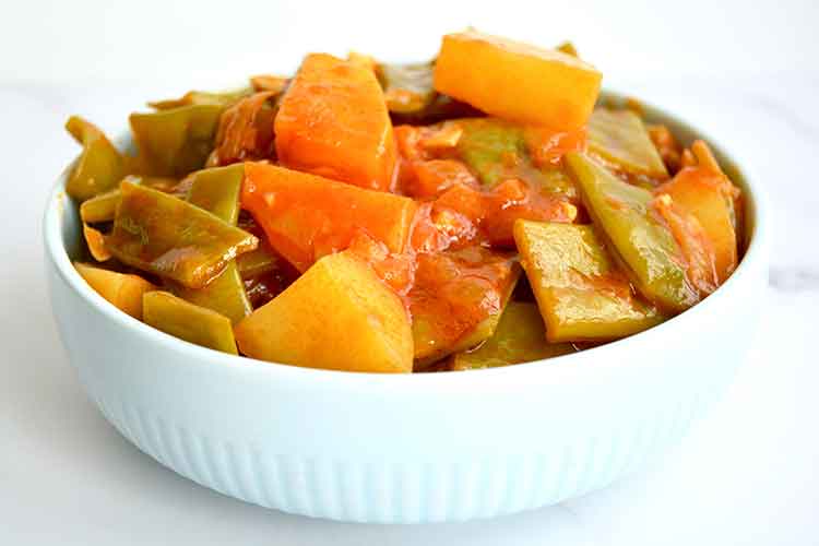 Judías verdes con tomate a la libanesa: receta sencilla para una saludable  guarnición o comida vegana