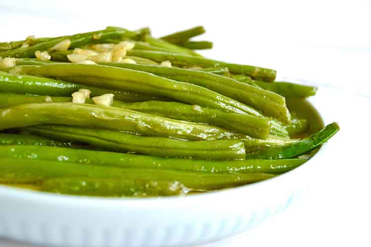 Ensalada de judía verde con aliño de mantequilla y ajo, Recetas, Gastronomía