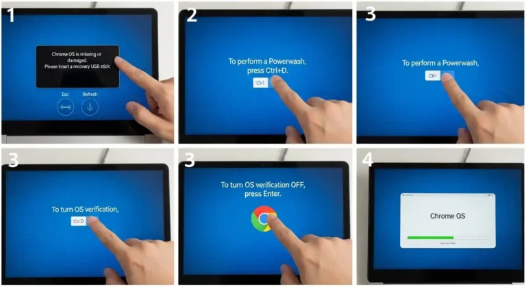 How to Powerwash Chromebook