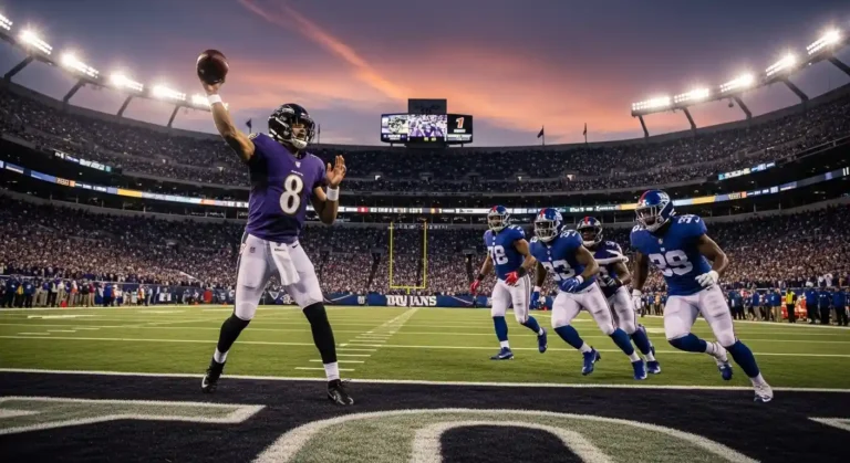 ravens vs giants stats