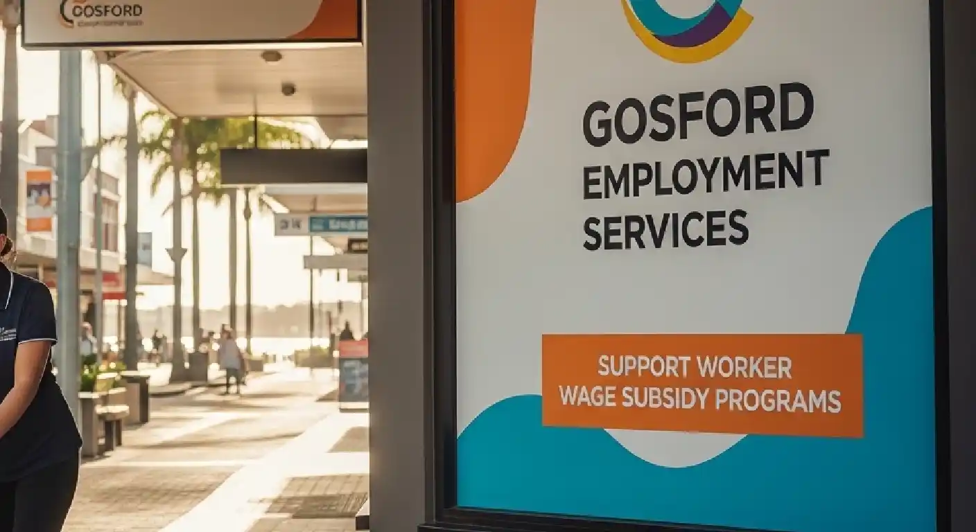 support worker employment services wage subsidy gosford australia
