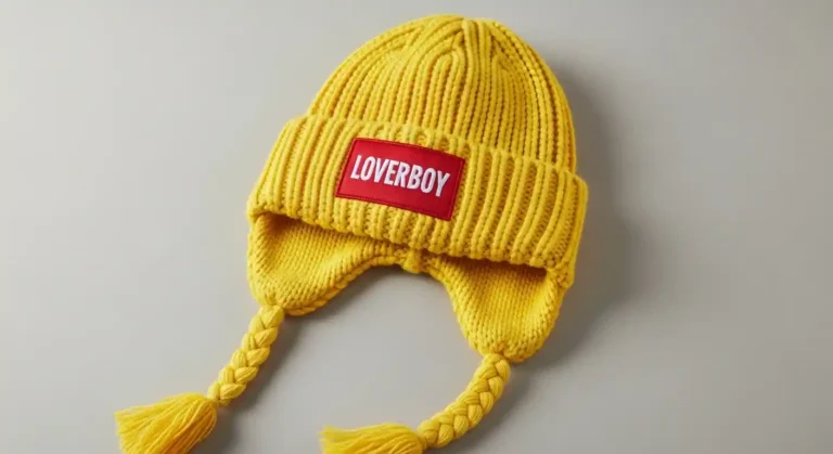 yellow loverboy hat