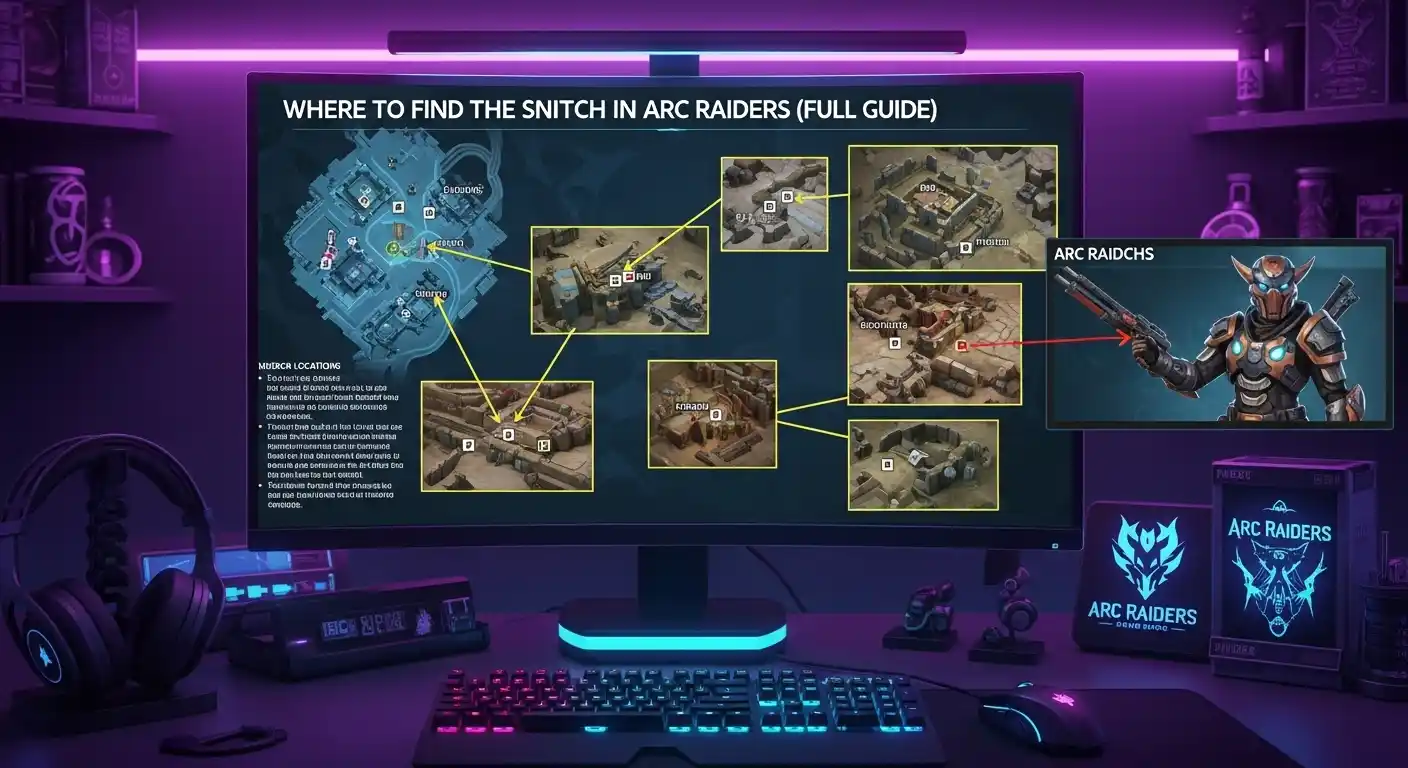 Where to Find the Snitch in Arc Raiders